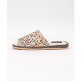 絵画プリントモリスフルーツスリッパ | ikka  | 詳細画像2 