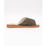 絵画プリントモリスフルーツクロススリッパ | ikka  | 詳細画像4 