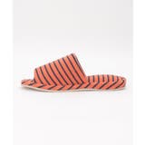 パイルボーダー外縫いスリッパ | ikka  | 詳細画像2 