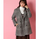 グレンチェックWコート | Candy Beans | 詳細画像6 
