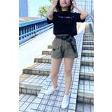 ベルトつきカーゴショートパンツ | Candy Beans | 詳細画像12 