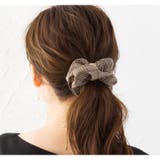 チェック柄 リボン シュシュ | CREAM-DOT | 詳細画像6 