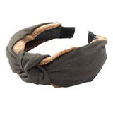 チャコール | カチューシャ 大人レディース 幅広 | CREAM-DOT