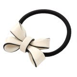 アイボリー | ヘアゴム 大人っぽい ヘアアクセサリー | CREAM-DOT