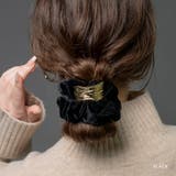 シュシュ ヘアゴム ベロア | CREAM-DOT | 詳細画像6 