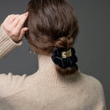 シュシュ ヘアゴム ベロア | CREAM-DOT | 詳細画像7 