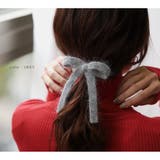 ポニーフック アンゴラニット ヘアフック | CREAM-DOT | 詳細画像7