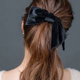シュシュ リボン ベロア | CREAM-DOT | 詳細画像8 