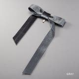 ポニーフック ベロア リボン | CREAM-DOT | 詳細画像3 