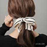 ポニーフック リボン 大きめ | CREAM-DOT | 詳細画像1 