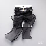 ポニーフック リボン オーガンジー | CREAM-DOT | 詳細画像4