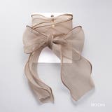 ポニーフック リボン オーガンジー | CREAM-DOT | 詳細画像5