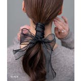 ポニーフック リボン オーガンジー | CREAM-DOT | 詳細画像8