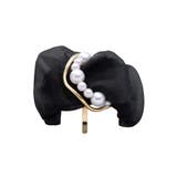 ブラック | ポニーフック パール メタル | CREAM-DOT