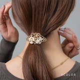 ヘアゴム フラワー 花 | CREAM-DOT | 詳細画像1 