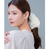 シュシュ レース スカラップ | CREAM-DOT | 詳細画像2 