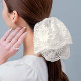 シュシュ レース スカラップ | CREAM-DOT | 詳細画像7 