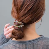 ヘアゴム ビーズ マルチカラー | CREAM-DOT | 詳細画像1 