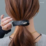 ポニーフック レザー調 リボン | CREAM-DOT | 詳細画像7 