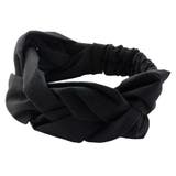 ブラック | ヘアターバン ヘアバンド 幅広 | CREAM-DOT