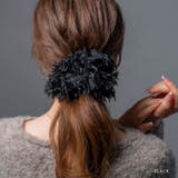 シュシュ ヘアゴム フェザー | CREAM-DOT | 詳細画像6 