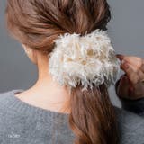 シュシュ ヘアゴム フェザー | CREAM-DOT | 詳細画像8 
