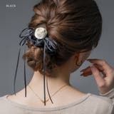 シュシュ ヘアゴム ローズ | CREAM-DOT | 詳細画像5 