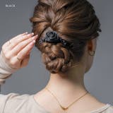 シュシュ ヘアゴム ローズ | CREAM-DOT | 詳細画像5 