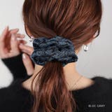 シュシュ ヘアゴム ジャガード風 | CREAM-DOT | 詳細画像6 