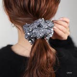 シュシュ ヘアゴム スパンコール | CREAM-DOT | 詳細画像5 