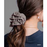 シュシュ バイカラー フリル | CREAM-DOT | 詳細画像9 