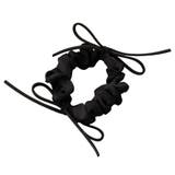 ブラック | シュシュ ダブル リボン | CREAM-DOT