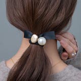 ヘアゴム パール リボン | CREAM-DOT | 詳細画像8
