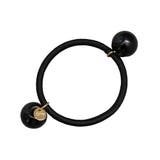 ブラック | ヘアゴム スフィア 艶 | CREAM-DOT