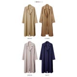 着流しロングとろみトレンチコート | TEANY  | 詳細画像18 