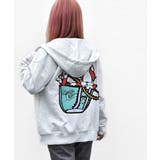 Gramercy Hoodie/杢グレー | CRYSTAL BALL | 詳細画像1 