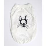 25th Vingt-cinq Dog Tank top/ホワイト/Sサイズ | CRYSTAL BALL | 詳細画像2 