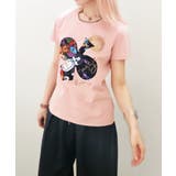 TOYBOX HIPPIE&Lapan T-shirt/ピンク | CRYSTAL BALL | 詳細画像1 