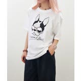 VacancesHIPPIE BIG T-shirt/ホワイト | CRYSTAL BALL | 詳細画像1 