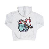 Gramercy Hoodie/杢グレー | CRYSTAL BALL | 詳細画像4 