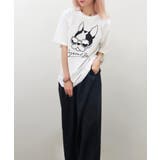 VacancesHIPPIE BIG T-shirt/ホワイト | CRYSTAL BALL | 詳細画像5 