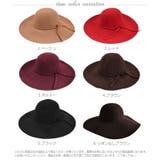 女優帽 レディース つば広ハット | curvy's | 詳細画像3