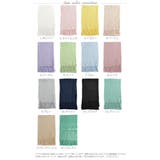 (リネン大判ストール)ストール レディース 大判ストール | curvy's  | 詳細画像3 