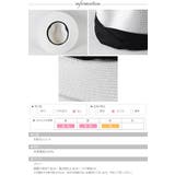 (ねじれリボンつば広中折れハット)つば広ハット 中折れハット つば広 | curvy's  | 詳細画像8 