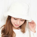 ハット バケット バケットハット レディース エコファー 帽子 秋冬 | curvy's  | 詳細画像6 