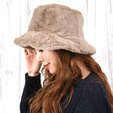 ハット バケット バケットハット レディース エコファー 帽子 秋冬 | curvy's  | 詳細画像8 