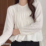 ブラウス 長袖 レディース | curvy's | 詳細画像4