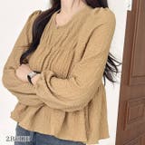 ブラウス 長袖 レディース | curvy's | 詳細画像9