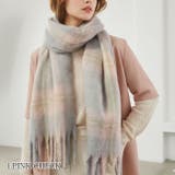 マフラー チェック柄 大判 | curvy's  | 詳細画像6 