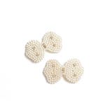 09.バタフライホワイト | (ラグジュアリーシューズクリップ)シューズクリップ レディース シューズ | curvy's 